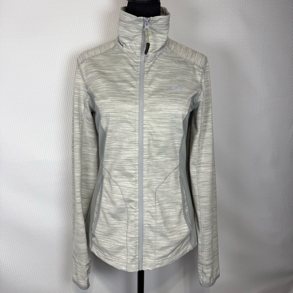 Koppen Full-Zip Athletic Jacket Gray Sz Small Women’s